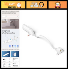 Ethernet Window Entry Cable for Starlink, 4G/5G, WiFi CAT6A Ultra-Flat, Weathe