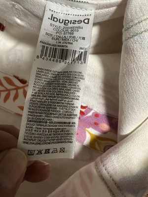 Desigual By Miranda Mararoff Illustrated Jacket Multicolor Floral