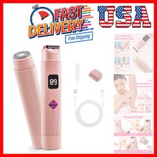 2025 Upgraded Dermave Bikini Shaver - 2 in 1 Bikini Trimmer for Women with LC...