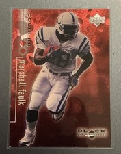 Upper Deck 1998 Black Diamond Marshall Faulk #34 Colts Double Diamond /3000