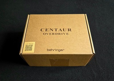 Behringer CENTAUR Overdrive Pedal Rare Pre-Lawsuit Brand New Factory-Sealed Box