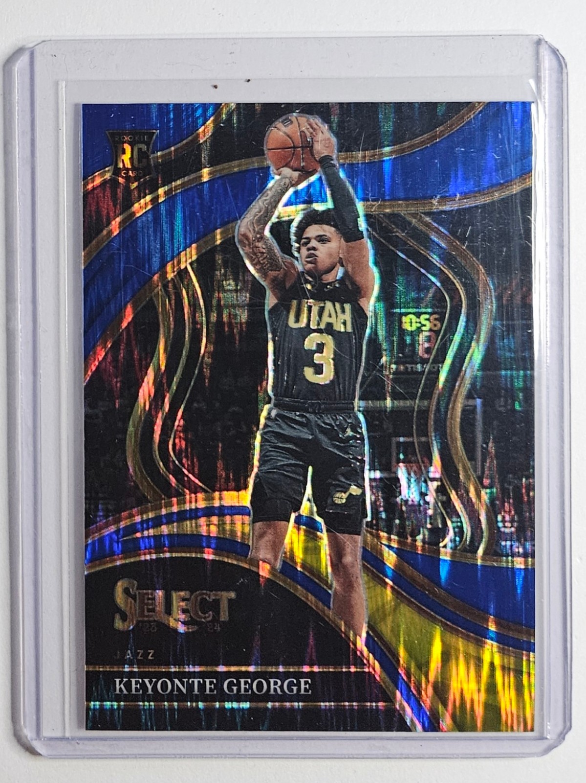 2023-24 Select Courtside Keyonte George Blue Flash /99 RC
