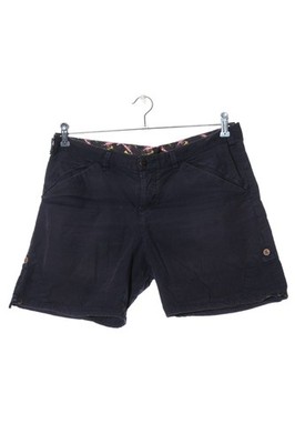CAMPUS Hot Pants Damen Kurze Hose Gr. DE 38 blau Casual-Look