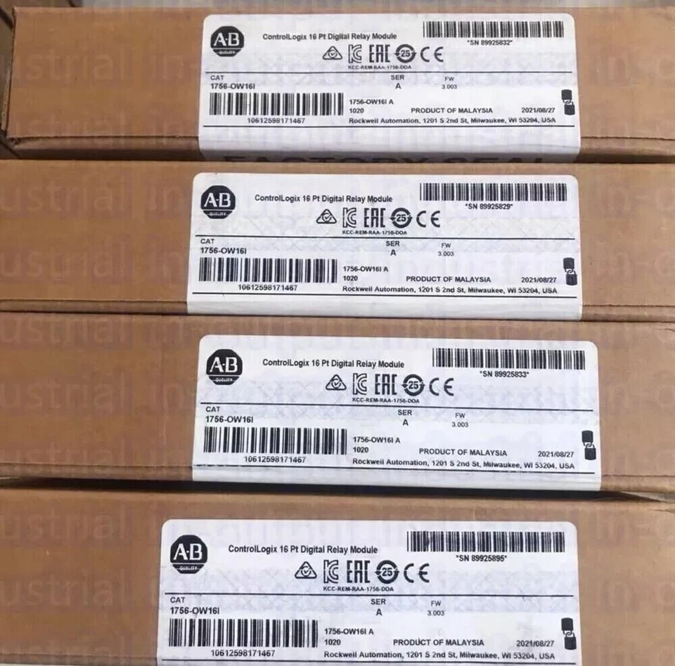 Nuevo módulo de relé digital ControlLogix serie A Allen-Bradley 1756-OW16I de fábrica Foto 2 de 2
