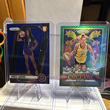 Panini 2024 WNBA Prizm 2-Card Lot: Rickea Jackson RC #144 + Plum Groovy #5