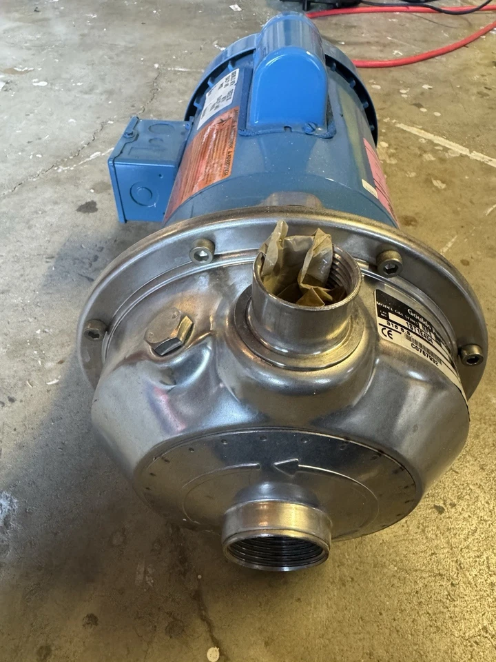 Goulds Water Xylem Stainless Steel Centrifugal Pump 1ST1E4C4 NPE 1X1.25X6-2P-PM - Image 4 of 4