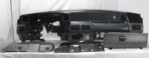 1990-1993 FORD MUSTANG DASH/DASHBOARD- GREY/GRAY & BLACK DASH-AC DUCT WORK