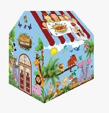 Tent House for Girls & Boys, Jungle theme Indoor & Outdoor Play Tent