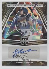 2022 Panini Elite Extra Edition Hidden Gems Black Lonnie White Jr Auto w5b