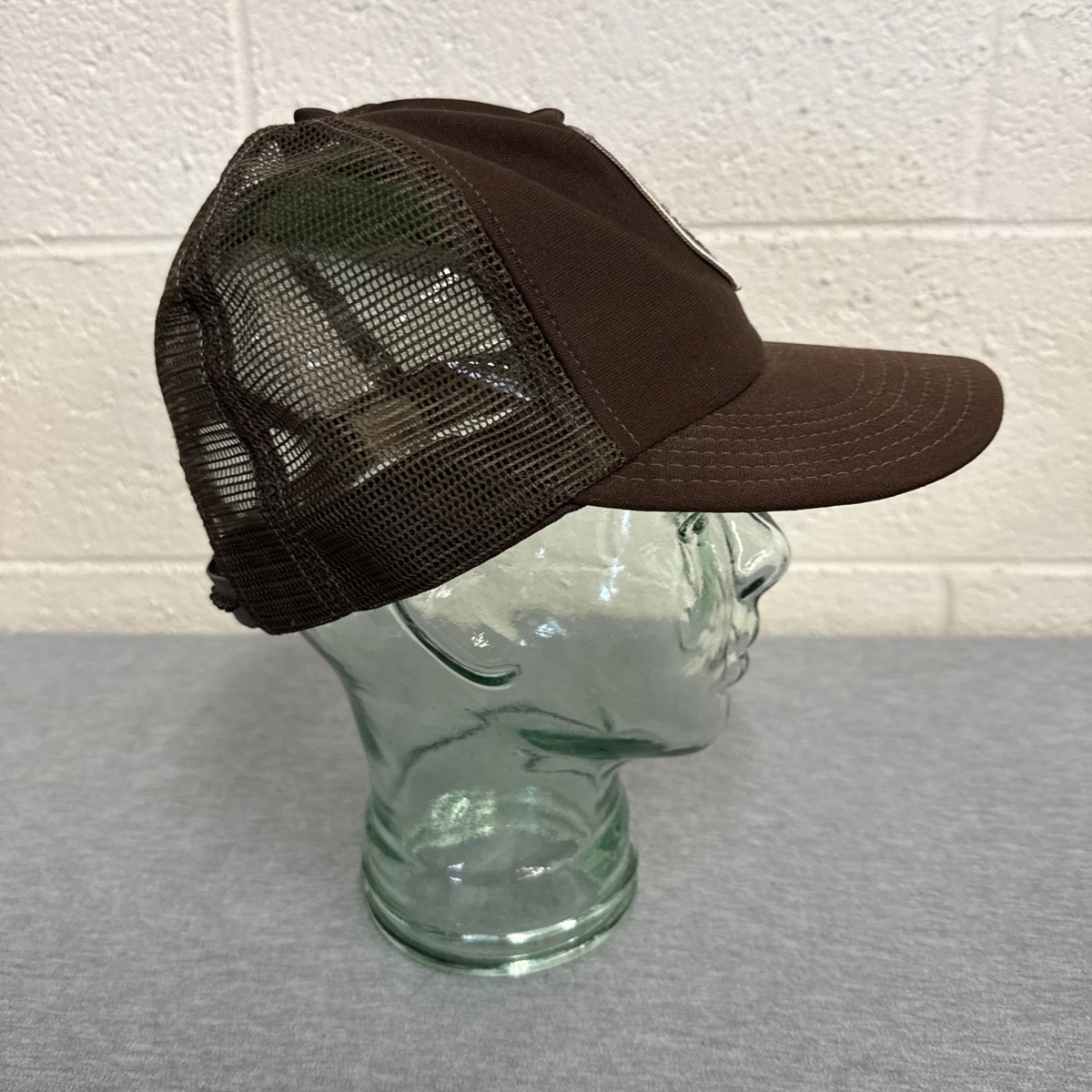 Pony Express Courier Corp Baker Industries Mesh Trucker Hat View 5