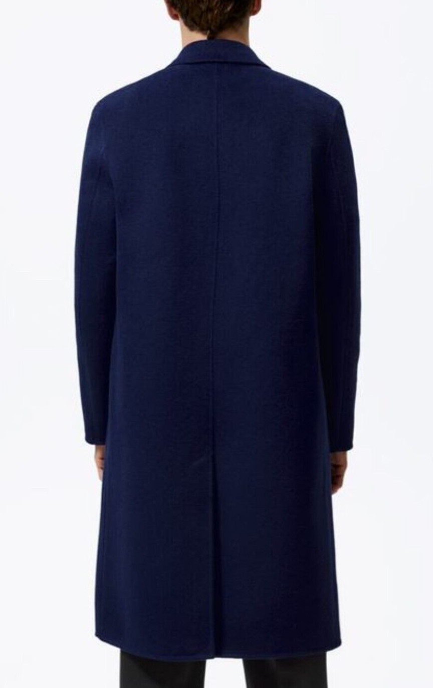 Zara Men’s Double- Faced Wool Blended Long Coat - Size L - MRSP$270 image 3
