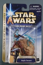 Star Wars Aayla Secura | Battle of Geonosis | 2003 Hasbro | NIB