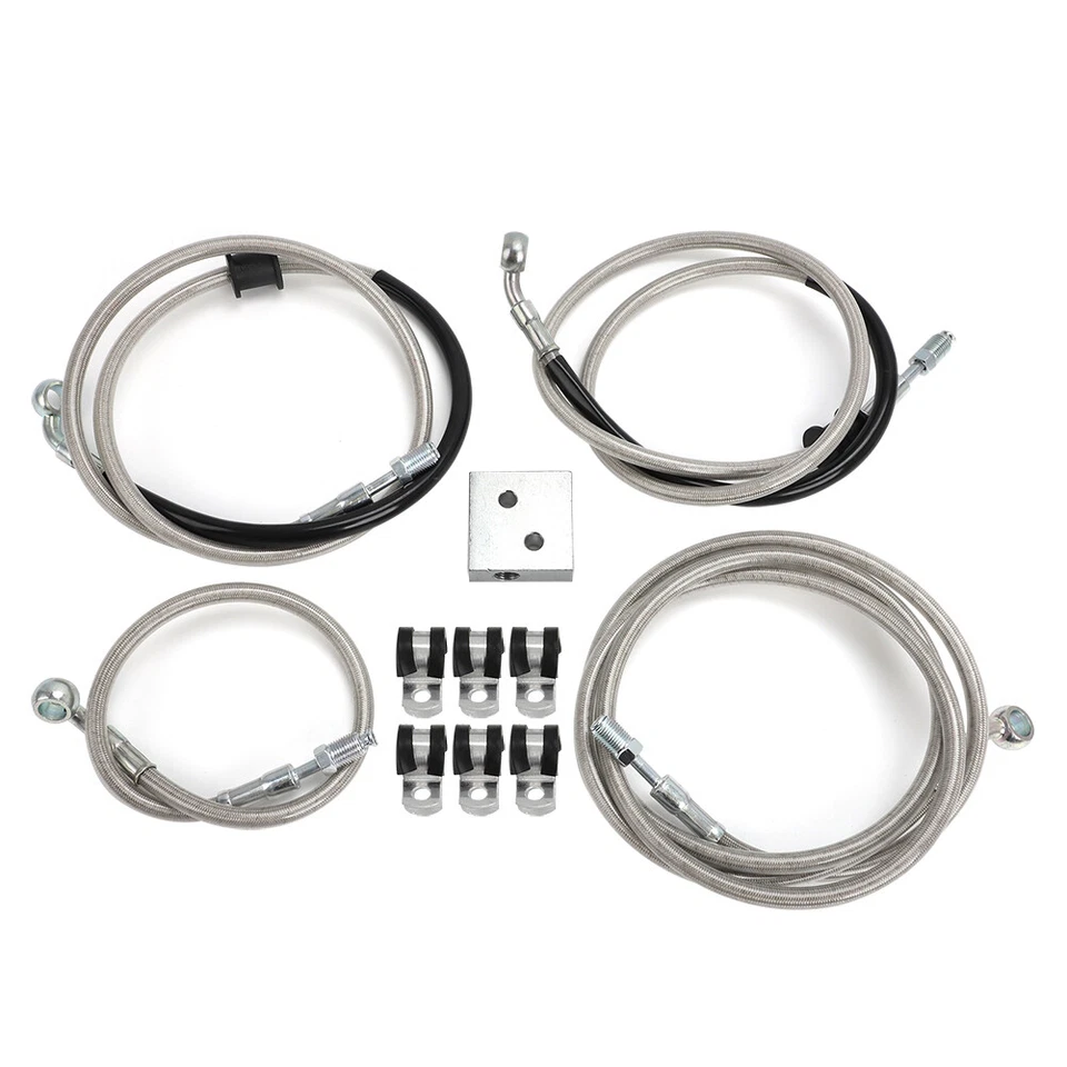 Front Brake Hose Line For 2012-2023 Can Am Outlander 450 500 570 650 850 1000R - Image 4 of 4