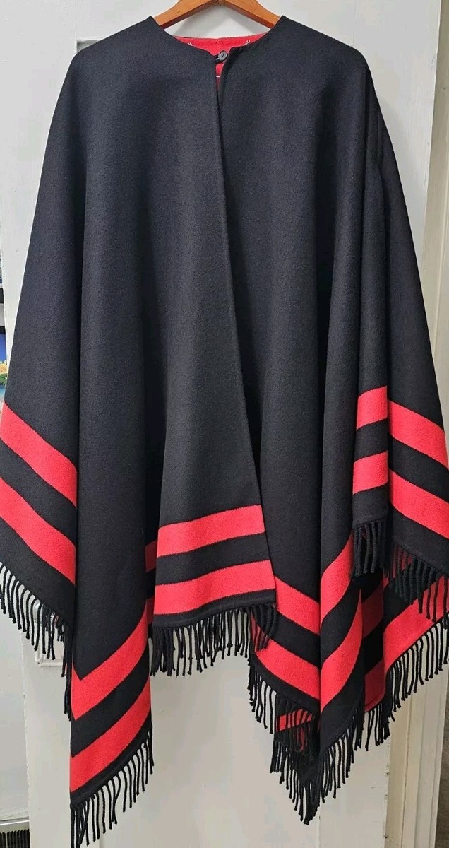 NWT Alexander McQueen Reversible Skull Wool Scarf Black/Beige Made