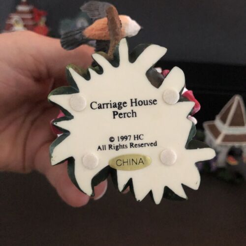 1997 Hamilton Collection bird houses 3" H/ Lot Of 12 - Picture 9 of 15