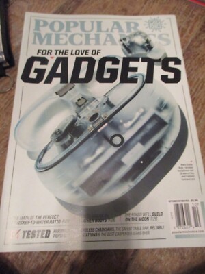 Popular Mechanics Magazine 2023 For The Love Of Gadgets New