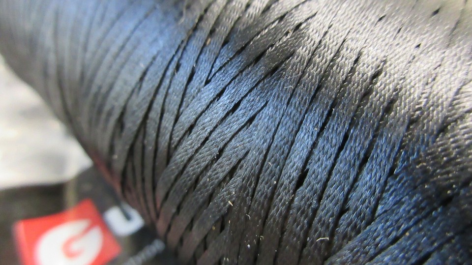 5 Black Lacing Thread Tape String Wrap Wire Cable Tie Fishing Rod