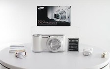 Boxed Samsung Galaxy Camera 2 21x Zoom 16.3MP WiFi - White EK-GC200ZWABTU 