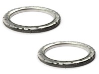 Auspuff KrüMmer Dichtung Set 2 StüCk FüR Yamaha YFM 550 660 700 2000-2016