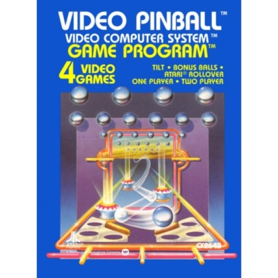Video Pinball Game Program (Atari, *Cartridge Only*) Usually ships in 12 hours!!