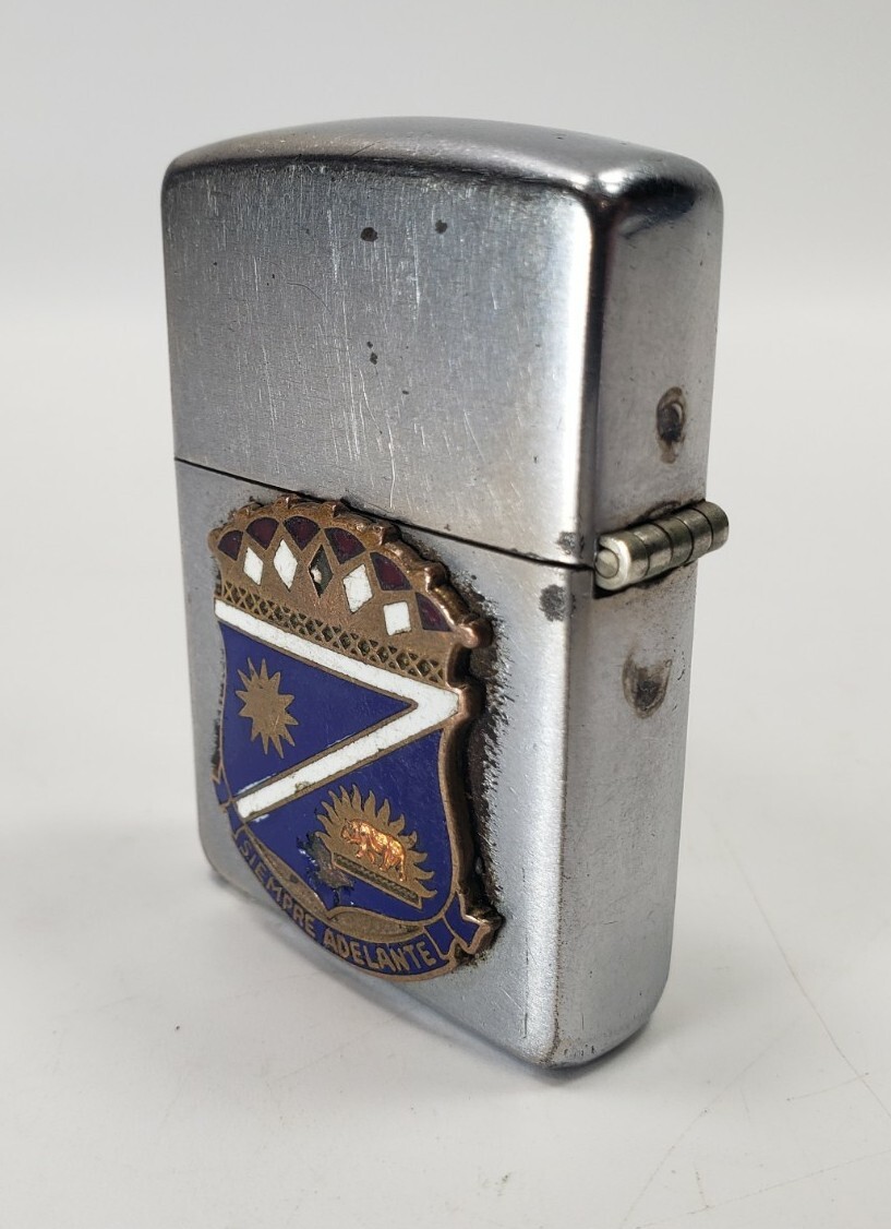 RARE KOREAN WAR ARMY ZIPPO / 185th INFANTRY REGIMENT / 223rd