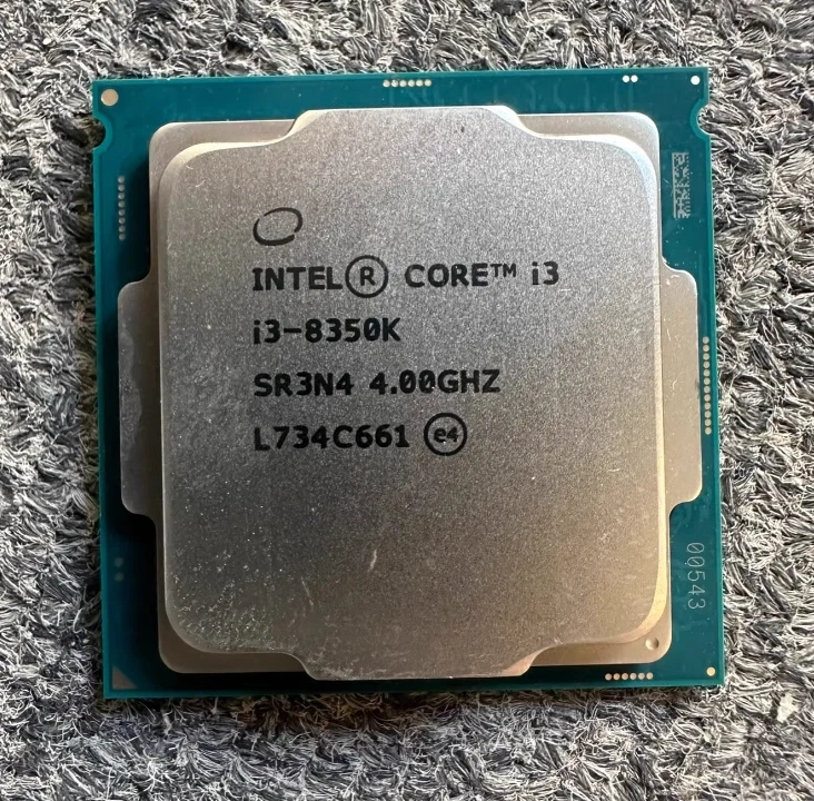 8Th Gen Intel Core i3-8350K LGA1151 CPU Processor Quad Core 4.0 GHz 91W SR3N4 - Image 3 of 3