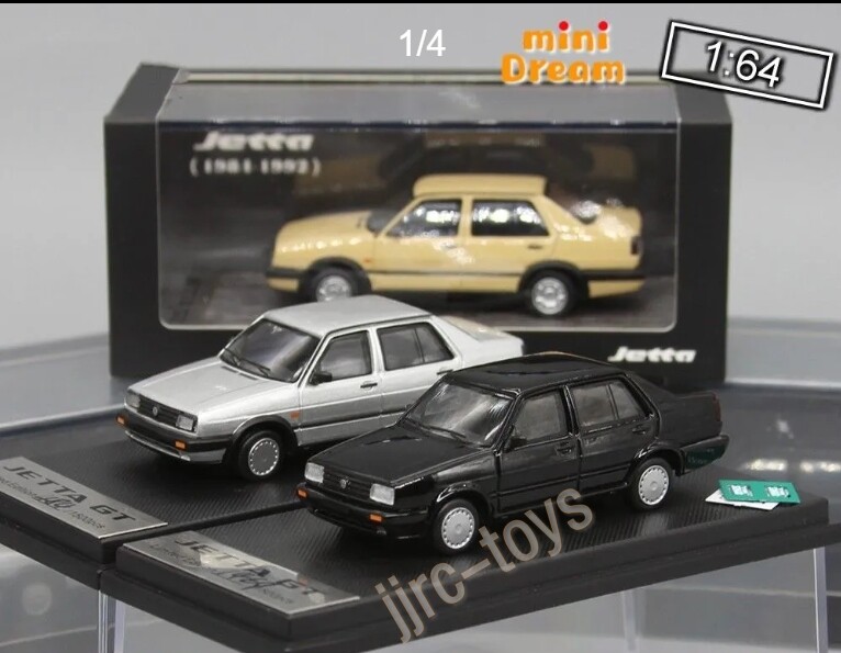 1/64 Volkswagen Jetta GT MKII MK2 Limited Metal Diecast