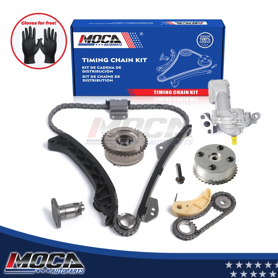 Timing Chain Kit VVT Sprocket for Toyota Corolla Matrix Scion xD Pontiac Vibe L4 - Bild 1 von 4