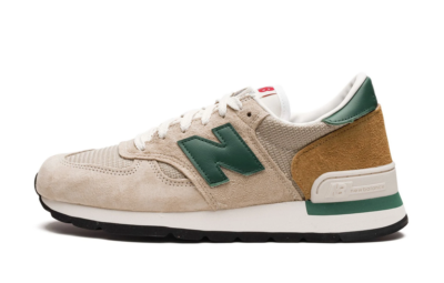 New Balance 990v1 Tan Green Made In USA Men
