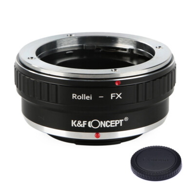 K&F Concept Adapter Ring for Rollei QBM lens to Fujifilm Fuji X S10 XT200 XT4
