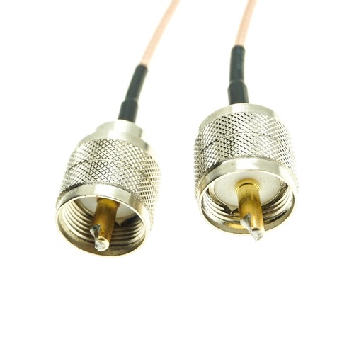 UHF PL259 Male to UHF Male Connector Lot RF Coaxial Jumper Coax Cable RG316 - Picture 3 of 3