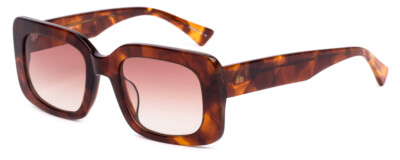 SITO SHADES Indi Unisex Sunglass Orange Brown Tortoise Havana/Pink Gradient 50mm