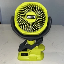 RYOBI ONE+ 18V Cordless 4 in. Clamp Fan (Tool Only)  PCF02 A6-2