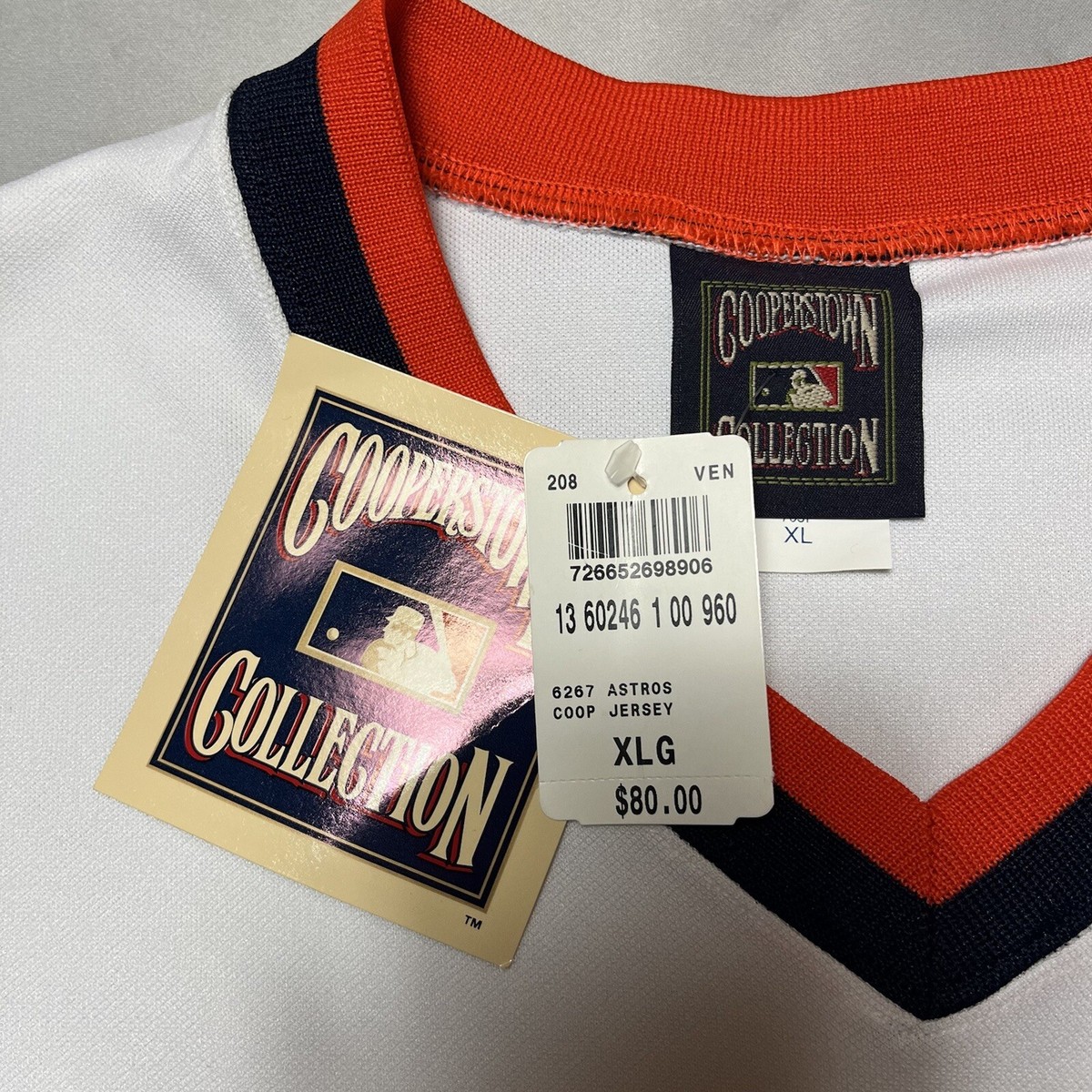 Vintage NWT Houston Astros Cooperstown Collection Majestic Rainbow
