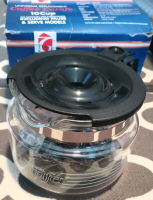Gemco Universal Replacement Coffee Carafe 10 cups, New open box