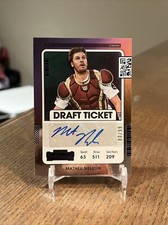 2021 Panini Contenders Blue Draft Ticket /99 Matheu Nelson #DT2-MN Auto