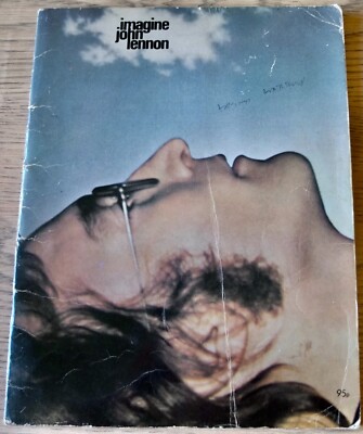 JOHN LENNON IMAGINE SONG BOOK (1971) FIRST EDITION PIANO VOCAL GUITAR ENGLAND