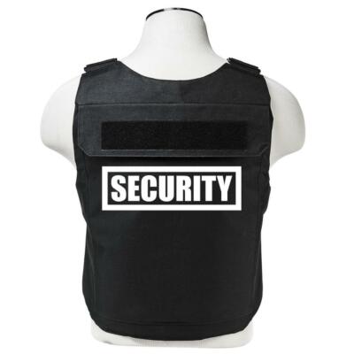 New Men's Security Guard Safety Staff Police K-9 Discreet Plate