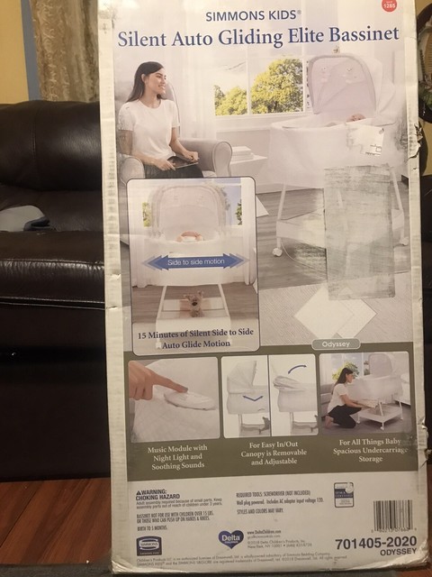 silent auto gliding elite bassinet reviews