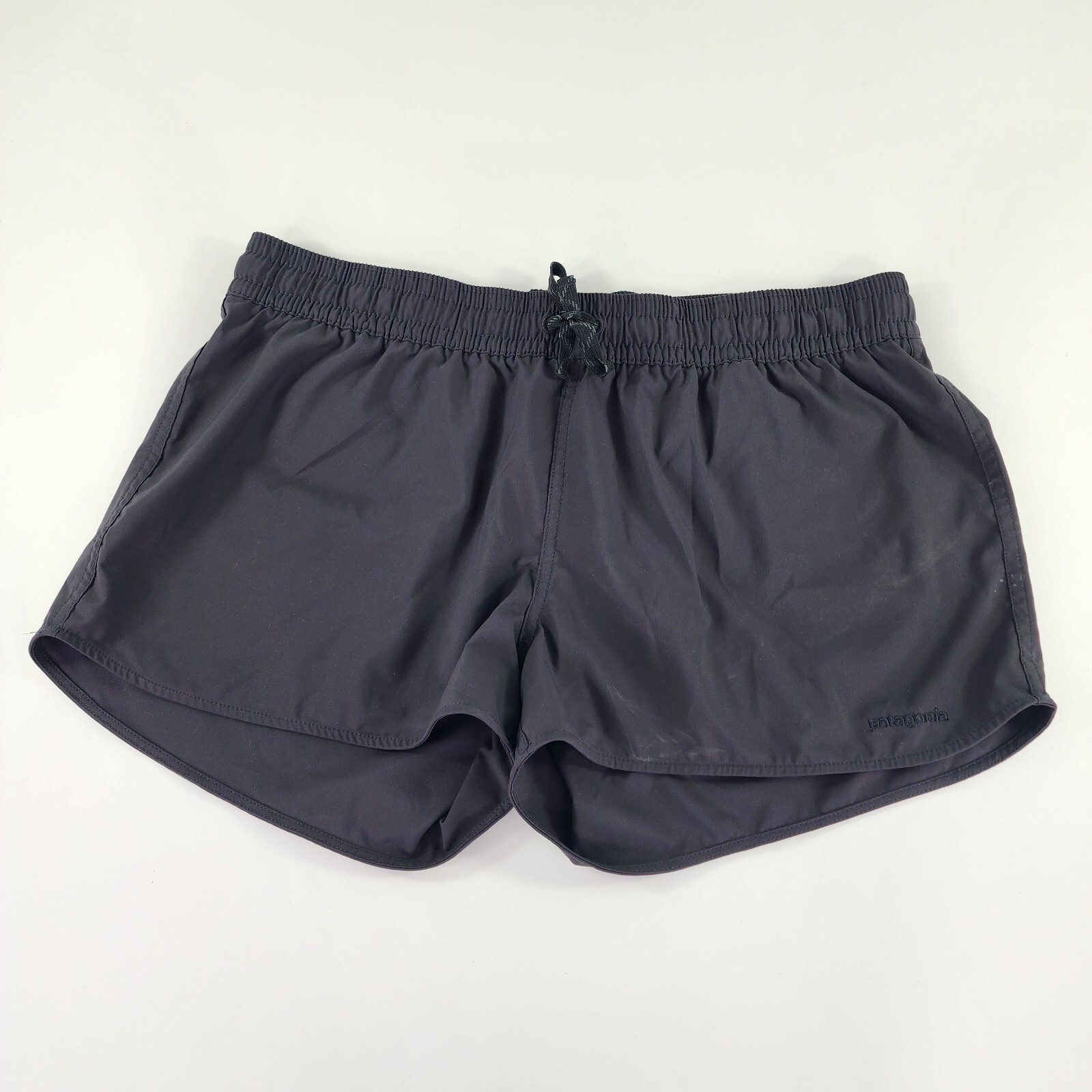 Patagonia Stretch Planing Micro Shorts 2" Size L Women's Black Swim