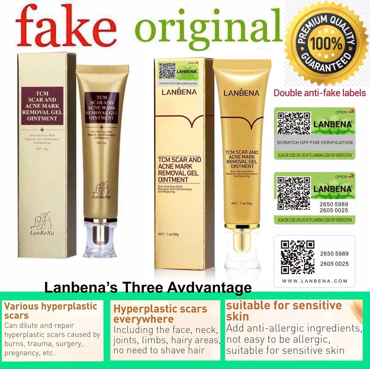 Lanbena scar removal deals