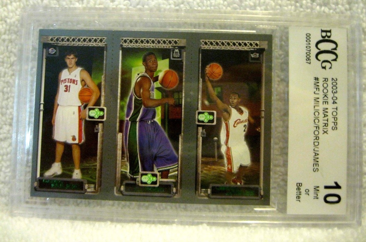 その他 Lebron James rc topps Lebron James RC 2003-2004 Topps Rookie Matrix Rookie Card BccG10