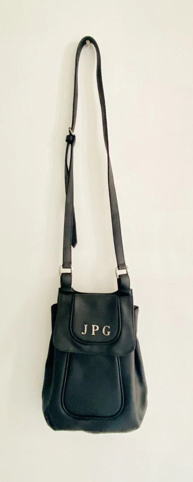JPG Jean Paul Gaultier Vintage Black Sling Bag - Image 2 of 4
