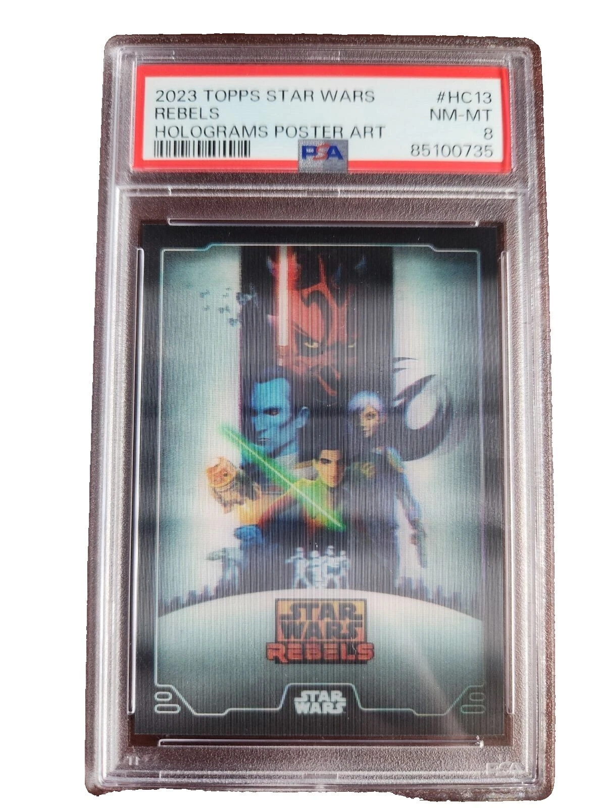 Коллекционные карточки Topps с голограммой