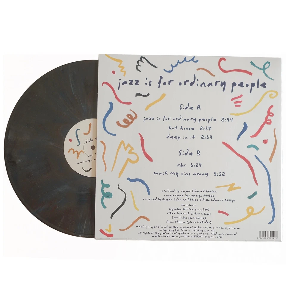 Berlioz - Jazz Is For Ordinary People Vinyl 12" EP (Brand New, Sealed) SOLD OUT! - Image 2 of 3