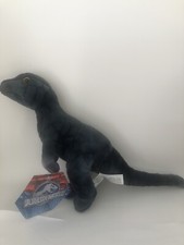 Toy Factory Jurassic World Blue Raptor Velociraptor Plush Dinosaur 9  
