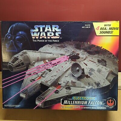 Kenner 1995 Star Wars POTF Electronic MILLENIUM FALCON Kenner 1995 Star Wars POTF Electronic MILLENIUM FALCON