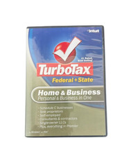 TurboTax Home  Business Tax Year 2007 Federal State for Windows  Mac