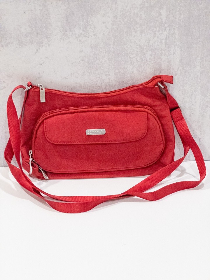 Baggallini Red crossbody bag with Shoulder Straps, NWOT eBay