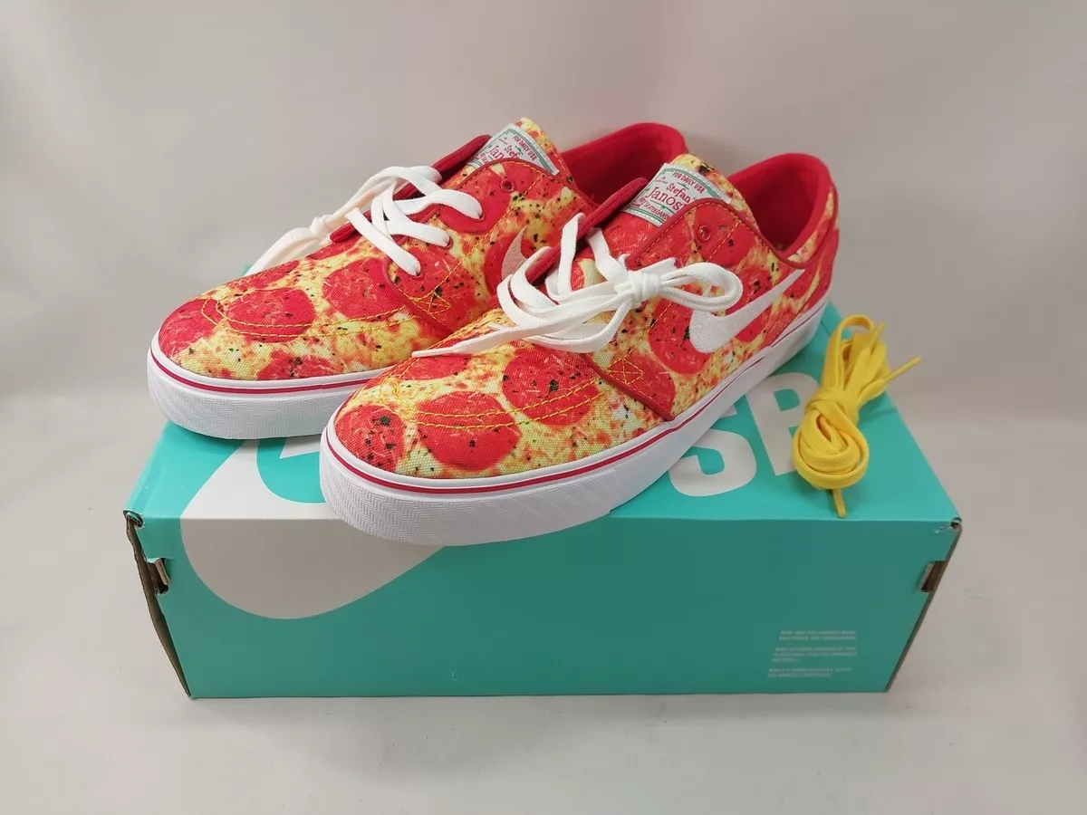 New Nike Sb Zoom Stefan Janoski Qs Pizza Pepperoni Skate 845711